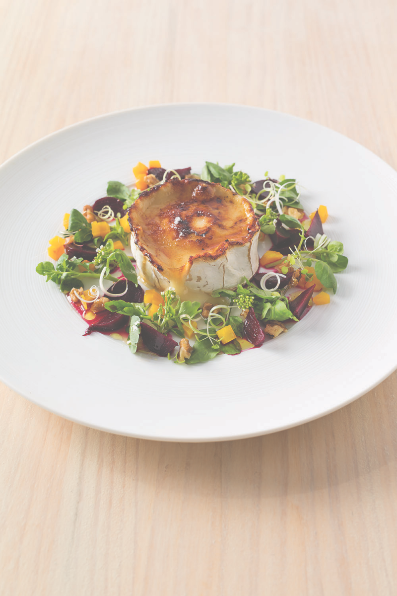 Goat’s cheese brûlée salad (For 2 to share) | Anna Gare Official Website