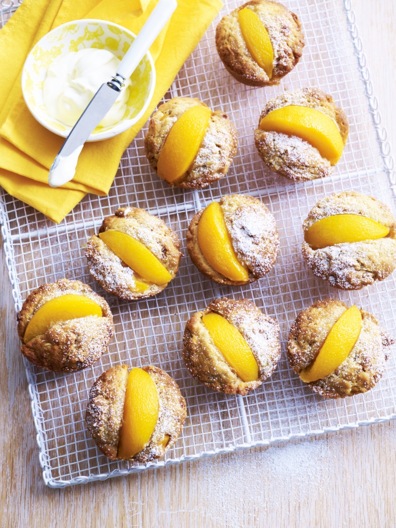 Peach, Banana and Coconut Muffins | Anna Gare Official Website
