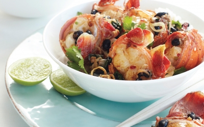 Wok the Lobster in Salty Black Beans, Chilli and Ginger